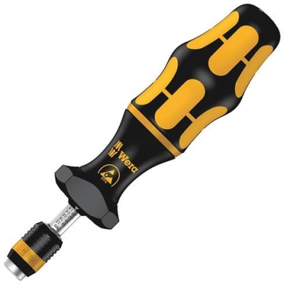 Динамометрична oтвертка Wera Kraftform 7400, ESD, 1/4"x142 мм, 0.1-0.34 Nm (05074780001)