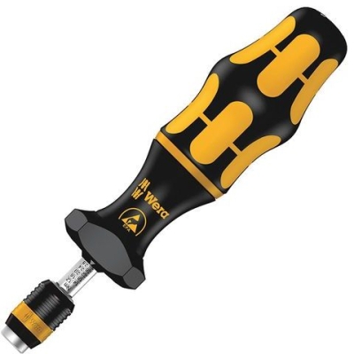 Динамометрична oтвертка Wera Kraftform 7400, ESD, 1/4"x142 мм, 0.3-1 Nm (05074782001)
