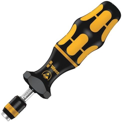Динамометрична oтвертка Wera Kraftform 7400, ESD, 1/4"x155 мм, 1.2-3 Nm (05074731001)