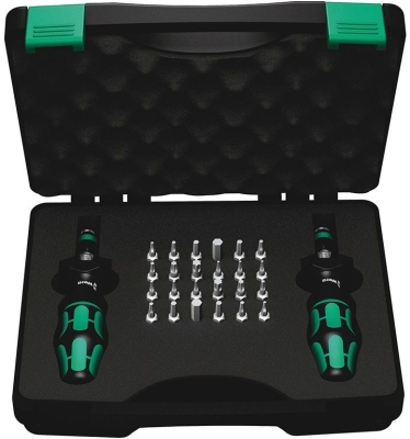 Комплект динамометрични oтвертки Wera Kraftform 7440/41, 26 бр., 0.3-3 Nm (05074738001)