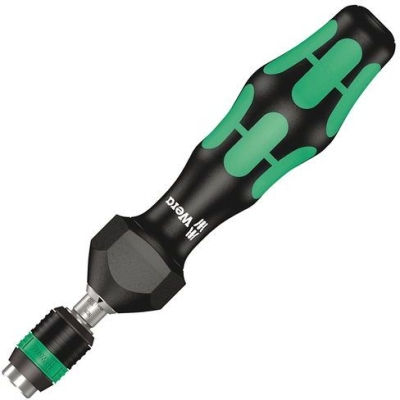 Динамометрична oтвертка с държач за битове Wera Kraftform 7400, 1/4"x142 мм, 0.3-1 Nm (05074772001)