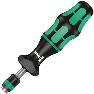 Динамометрична oтвертка с държач за битове Wera Kraftform 7400, 1/4"x155 мм, 11-29 in. lbs. (05074711001)