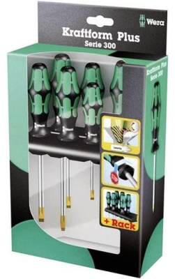 Комплект отвертки Wera Kraftform Plus 334/6, SB/PH, 6 бр. (05105650001)