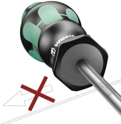Комплект отвертки Wera Kraftform Plus 334/6, SB/PH, 6 бр. (05105650001)