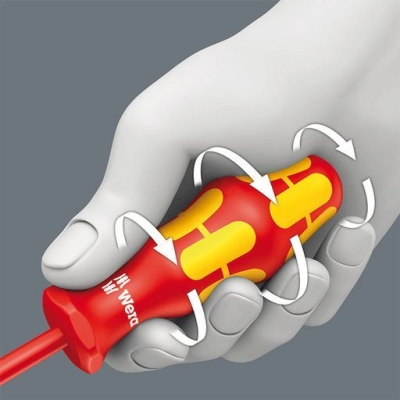 Комплект електрически отвертки Wera Kraftform Plus 100 VDE Big Pack, 1000V VDE, SB/PH/PZ/TX 14 бр. (05105631001)