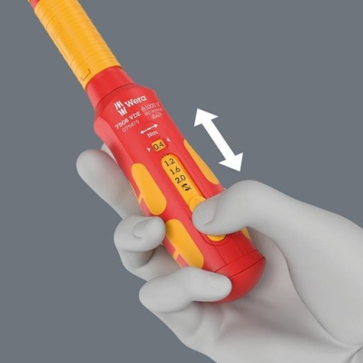 Комплект електрически отвертки Wera Kraftform Kompakt VDE Safe Set 1, 1000V VDE, SB/PH/PZ/TX/SW, 23 бр. (05006633001)