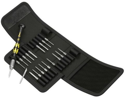Комплект отвертка за фина механика Wera Kraftform Kompakt Micro 20 ESD 1, SB/PH/TX, 20 бр. (05073671001)