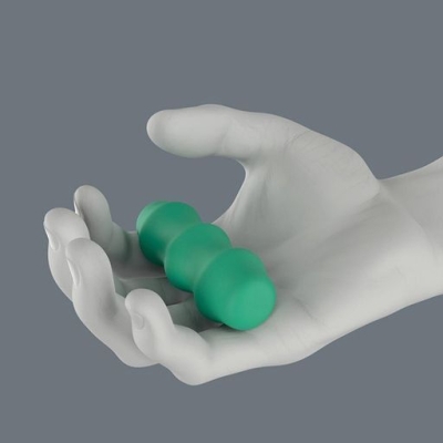 Комплект отвертка със сменяеми накрайници двустранна Wera Kraftform Kompakt Vario RA, 7 бр. (05051540001)