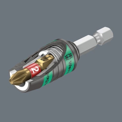 Държач на битове Wera 887/4 RR Rapidaptor, 1/4", 57 мм (05052490001)