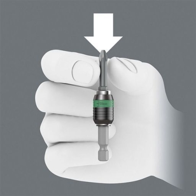 Държач на битове Wera 889/4/1, 1/4", 75 мм (05052503001)