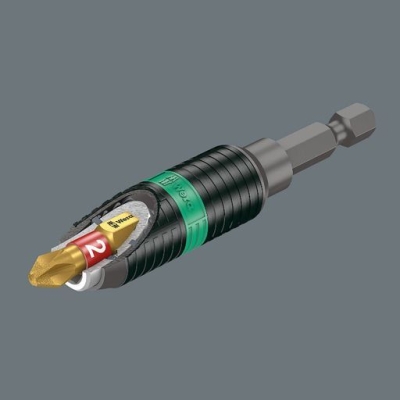 Държач на битове Wera 897/4 R Rapidator, 1/4", 75 мм (05053923001)