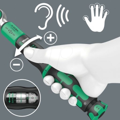 Динамометричен ключ Wera Safe-Torque A 1, 1/4'', 2-12 Nm, 244 мм, DIN 3122 (05075800001)