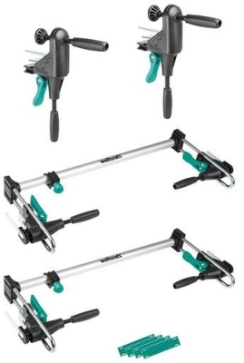 Монтажна стяга за врати телескопична Wolfcraft Pro, 600-1000 мм (3676000)