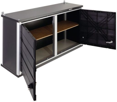 Метален шкаф с инструменти Wolfcraft, 985х300х500 мм, 50 кг, тъмносив (6073000)