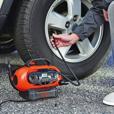 Акумулаторен безмаслен компресор Black & Decker BDCINF18D1, 18 V, 2 Ah, 16 бар