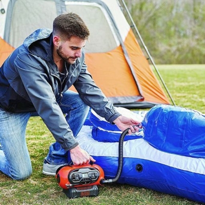 Акумулаторен безмаслен компресор Black & Decker BDCINF18D1, 18 V, 2 Ah, 16 бар