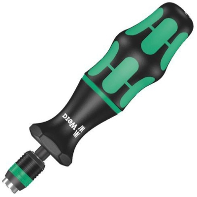 Динамометрична отвертка с държач за битове Wera Kraftform 7400, 1/4"x142 мм, 0.1-0.34 Nm (05074770001)