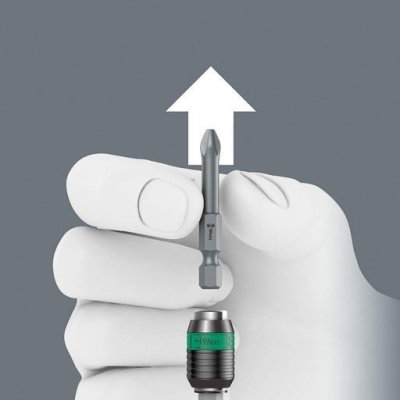 Динамометрична отвертка с държач за битове Wera Kraftform 7400, 1/4"x142 мм, 0.9-1.5 Nm (05074774001)