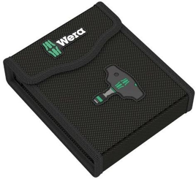 Комплект отвертка с тресчотен механизъм и битове Wera Kraftform Kompakt 400 RA Set 1, 17 бр. (05023471001)
