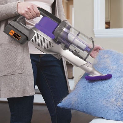 Акумулаторна прахосмукачка за сухо почистване Black & Decker BHFEV362DP, 72 W, 36 V, 2 Ah, 0.75 л