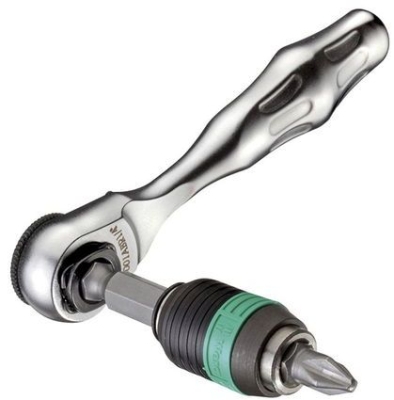 Комплект гедоре вложки с тресчотка и накрайници Wera Tool-Check 1 SB, 37 бр., 5.5-13 мм х 1/4" (05073220001)