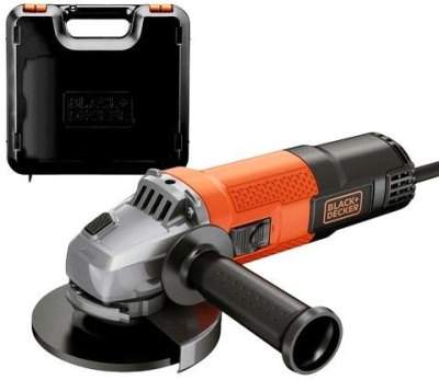 Електрически ъглошлайф Black & Decker BEG110K, 750 W, ф115 мм, 12000 об/мин