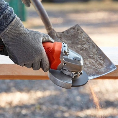Електрически ъглошлайф Black & Decker BEG110K, 750 W, ф115 мм, 12000 об/мин