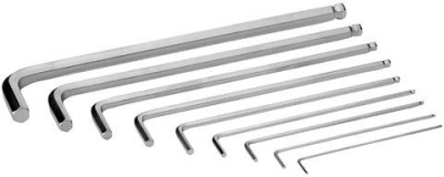 Комплект гаечни ключове метричен 6-стен/6-стен Wera Hex-Plus 1 SB, 1.5-10 мм, 9 бр. (05073391001)