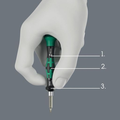 Комплект битове Wera Tool-Check Modular Micro 1, PH/PZ/SB/TX/SW, магнитен държач 30 мм, 21 бр. (05049002001)