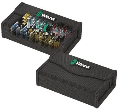 Комплект битове Wera Bit-Safe 61 BiTorsion 1, PH/PZ/SB/TX/SW, магнитен държач 1/4", 61 бр. (05057441001)