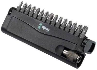 Комплект битове Wera Bit-Check 30, PH/PZ/TX, магнитен държач 1/4'', 25 мм, 30 бр. (05135818001)