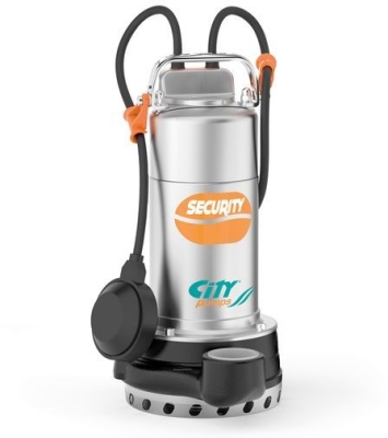 Електрическа потопяема помпа за кладенци за чиста или леко замърсена вода City Pumps Security 30M, 1100 W, 1.5-16.5 м3/ч, 26-9 м, 1 1/2 " (48SED9300A1U)