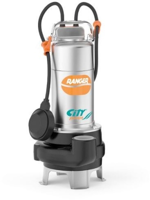 Електрическа потопяема помпа за фекални и отпадни води City Pumps Ranger 15/35M, 1100 W, 3-30 м3/ч, 14-2 м, 1 1/2 " (48SEV9150A1U)