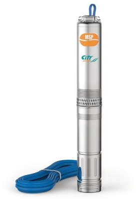 Електрическа потопяема многостъпална сондажна помпа City Pumps 4MSP15-4M, 1100 W, 1.2-6 м3/ч, 88-35 м, 1 1/4 " (49M52413LA1)