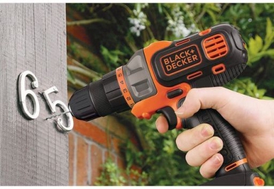 Акумулаторен винтоверт с колекторен двигател Black & Decker Multievo MT218KB, 18 V, 1.5 Ah, 21 Nm, 10 мм