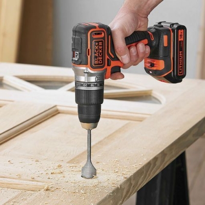 Акумулаторен ударен винтоверт Black & Decker BL188KB, 18 V, 1.5 Ah, 52 Nm, 10 мм