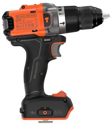Акумулаторен ударен винтоверт Black & Decker BLD683XN, 18 V, 50 Nm, 13 мм, без батерии и зарядно устройство