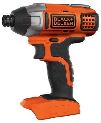 Акумулаторен ударен гайковерт Black & Decker BDCIM18N, 18 V, 155 Nm, шестостен, 1/4", без батерии и зарядно устройство