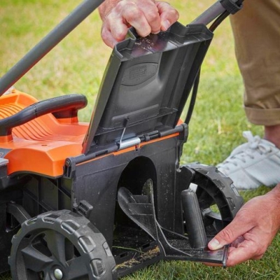 Акумулаторна косачка Black & Decker BCMW33184L2, 36 V, 4 Ah, 330 мм, 500 м2