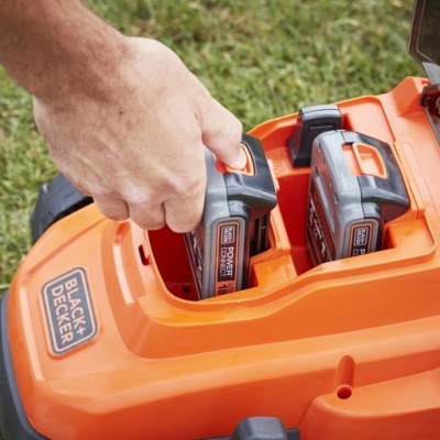 Акумулаторна косачка Black & Decker BCMW33184L2, 36 V, 4 Ah, 330 мм, 500 м2