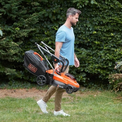 Акумулаторна косачка Black & Decker BCMW3336L1, 36 V, 2.5 Ah, 330 мм, 300 м2