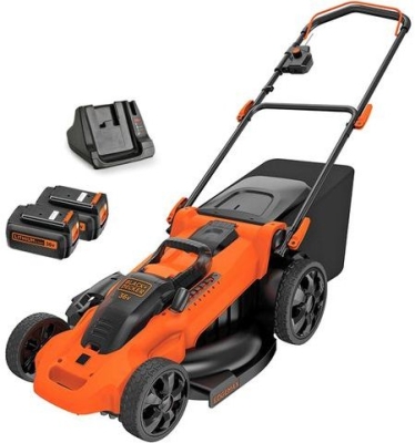 Акумулаторна косачка Black & Decker CLMA4825L2, 36 V, 2.5 Ah, 480 мм, 600 м2