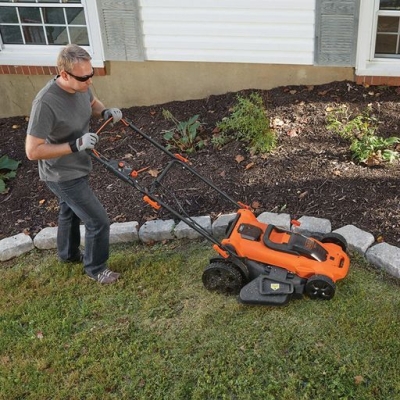 Акумулаторна косачка Black & Decker CLMA4825L2, 36 V, 2.5 Ah, 480 мм, 600 м2