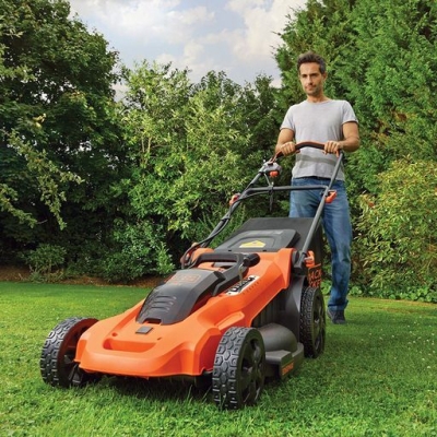 Акумулаторна косачка Black & Decker CLMA4825L2, 36 V, 2.5 Ah, 480 мм, 600 м2