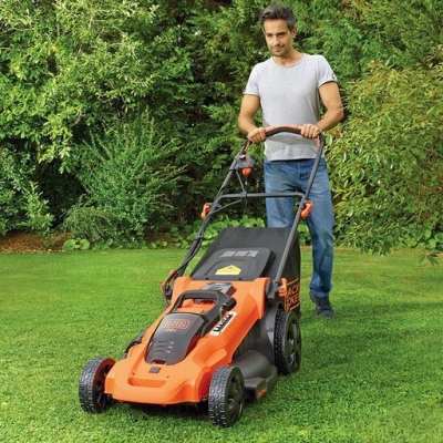 Акумулаторна косачка Black & Decker CLMA4825L2, 36 V, 2.5 Ah, 480 мм, 600 м2