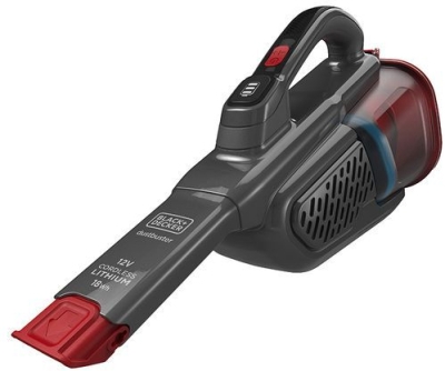 Акумулаторна прахосмукачка за сухо почистване Black & Decker BHHV315B, 18 W, 12 V, 1.5 Ah, 1637 л/мин