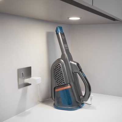 Акумулаторна прахосмукачка за сухо почистване Black & Decker BHHV320J, 24 W, 12 V, 2 Ah