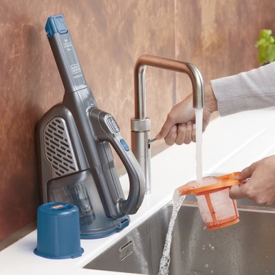 Акумулаторна прахосмукачка за сухо почистване Black & Decker BHHV520BF, 36 W, 18 V, 2 Ah
