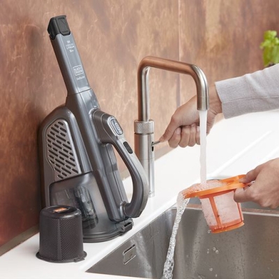 Акумулаторна прахосмукачка за сухо почистване Black & Decker BHHV520JF, 36 W, 18 V, 2 Ah