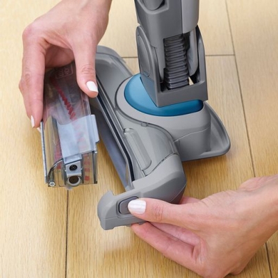 Акумулаторна прахосмукачка за сухо почистване Black & Decker SVJ520BFS, 36 W, 18 V, 2 Ah, 826 л/мин, 0.5 л
